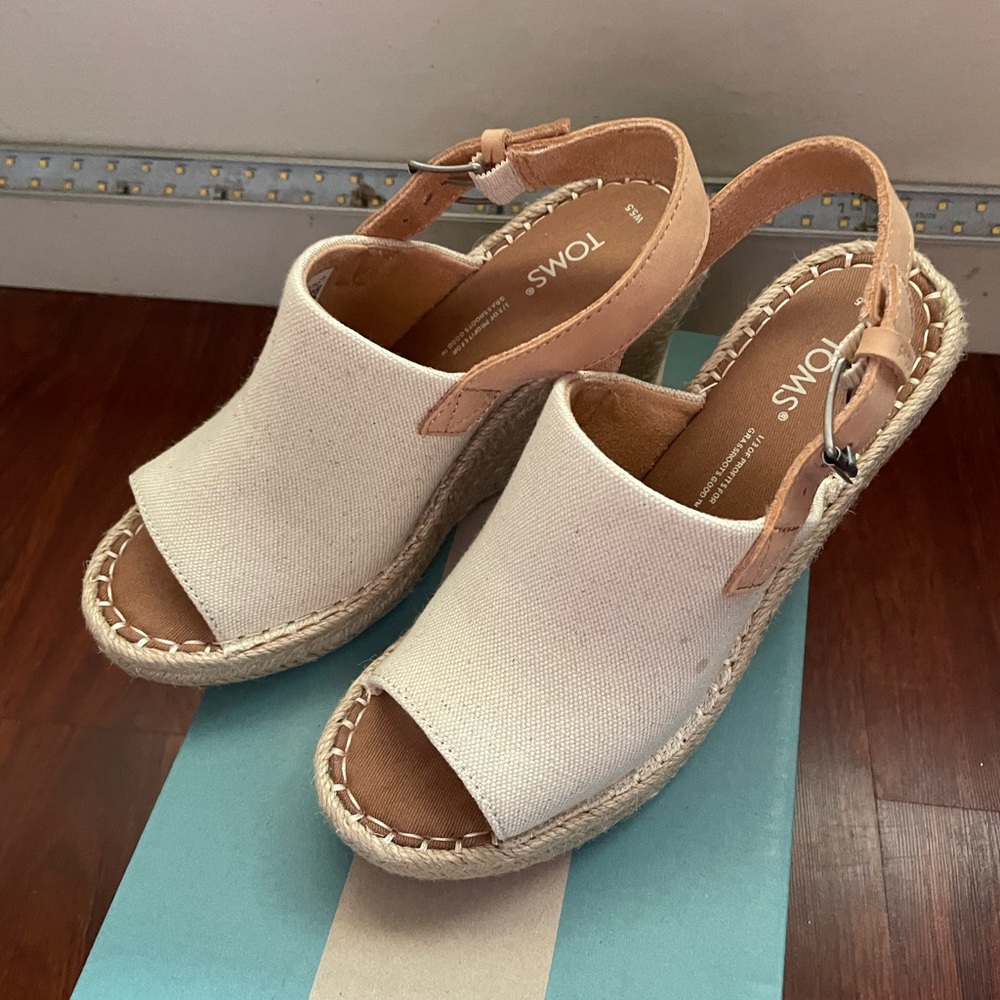 TOMS Monica Espadrille Wedge Sandal - Women's